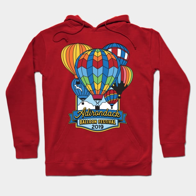 2019 Adirondack Balloon Festival Logo Hoodie by ADKBF